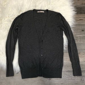 Old Navy Long Sleeve Gray Cardigan Size Small